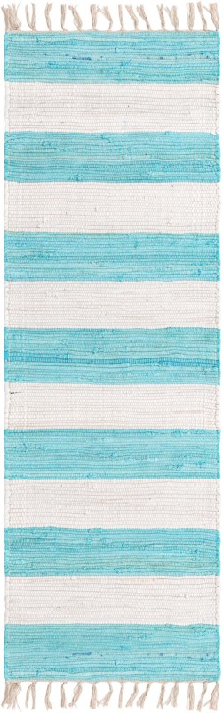 2' 2 x 6' 1 Flagstaff · Striped Chindi Rug