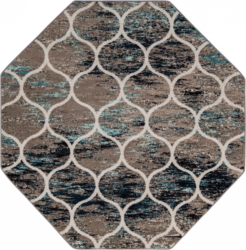 7' x 7' Ingram · Lattice rug