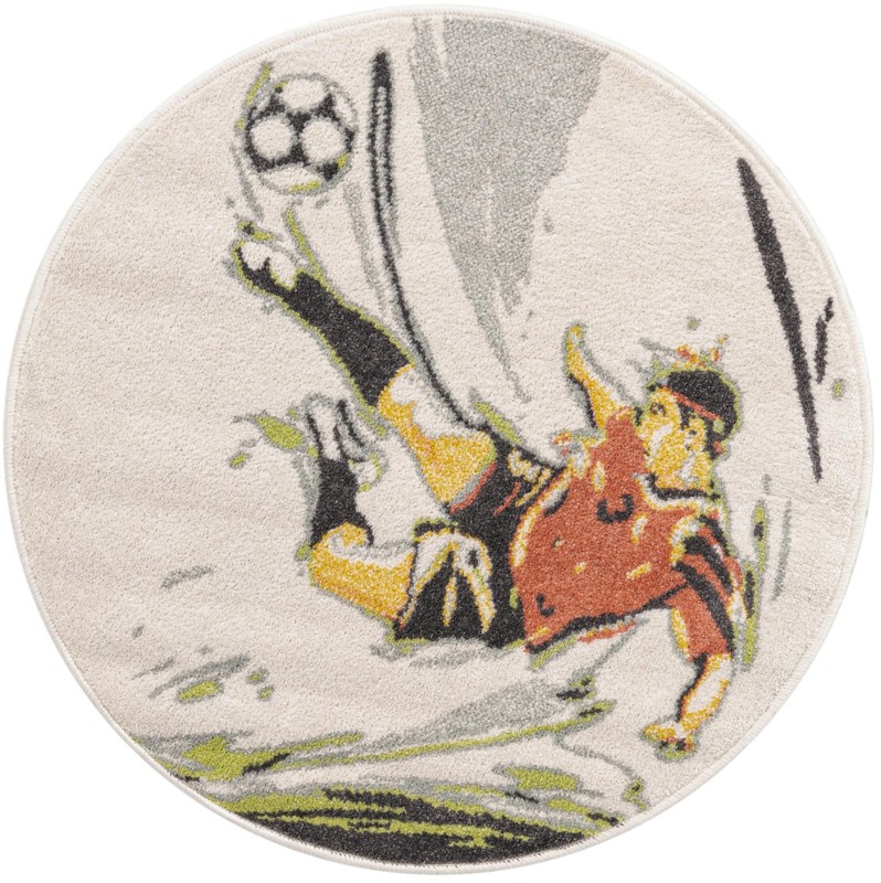 Tierney · Pictoral rug, gray