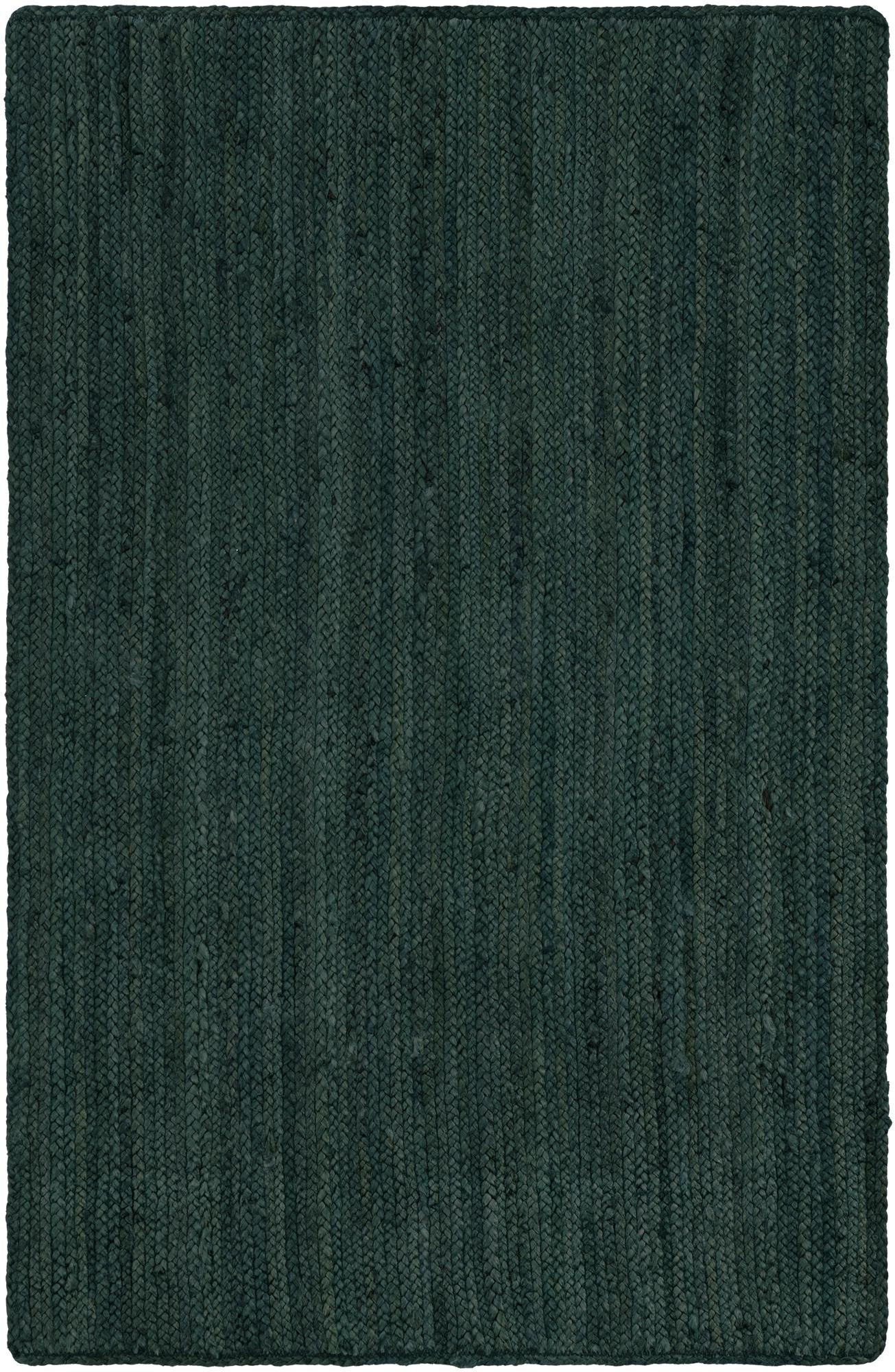 3' 1 x 5' 1 Marlin · Braided Braided Jute Rug, dark green