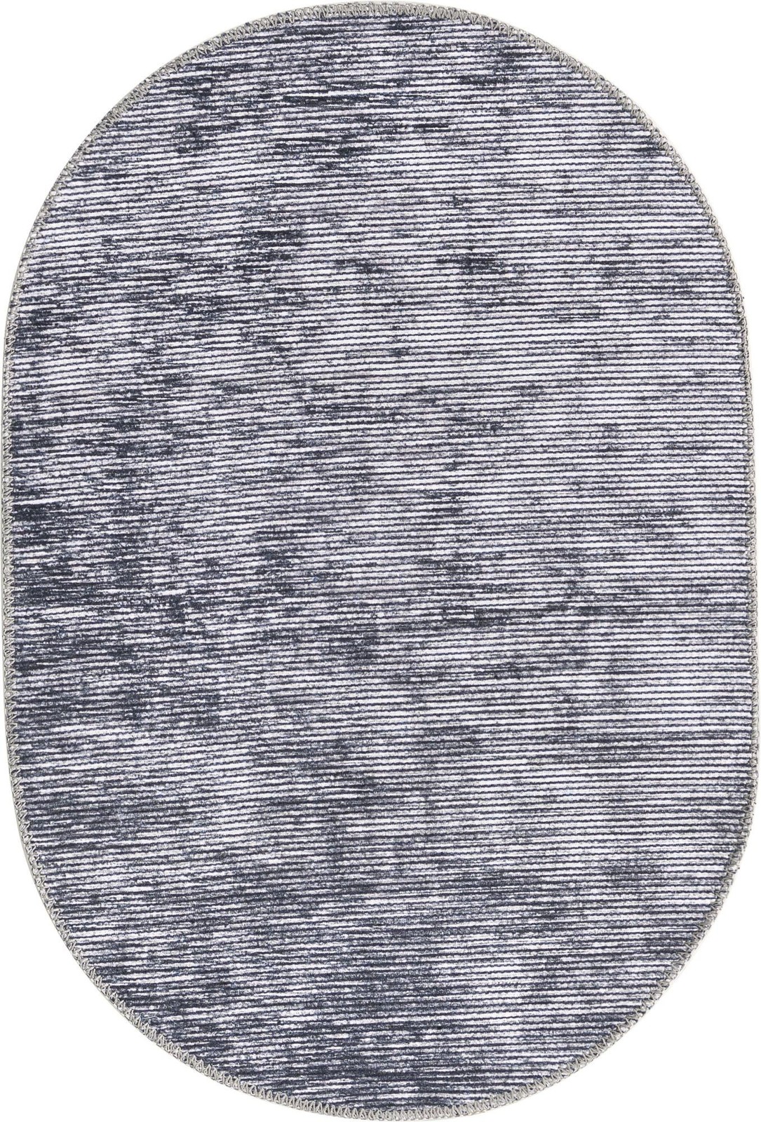 2' x 3' Prewitt · Gradient lines rug, gray and ivory