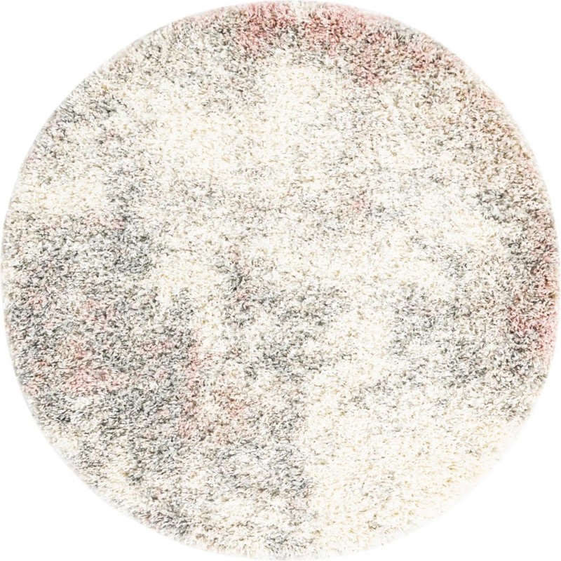 3' 3 x 3' 3 Cheswick · Abstract Shag Rug, pink