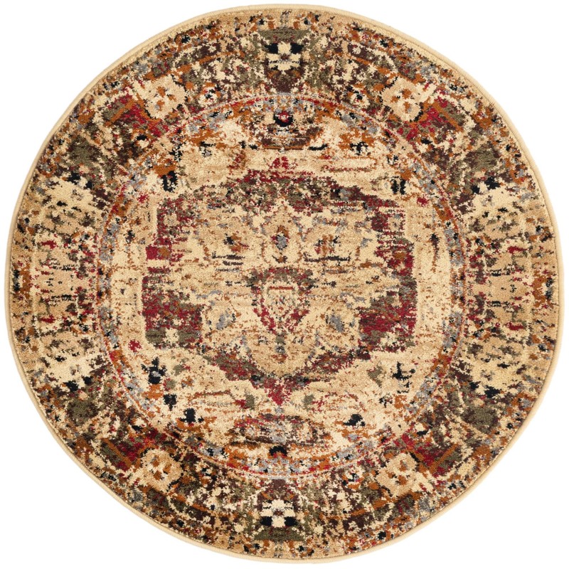 Winthrop · Border rug, cream