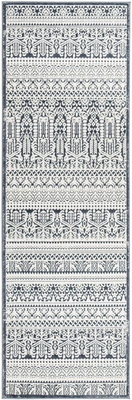 2' 7 x 8' Lakewood · Border rug