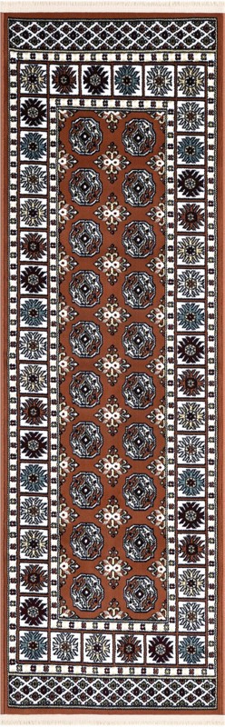 Crestwood · Border rug, dusty pink