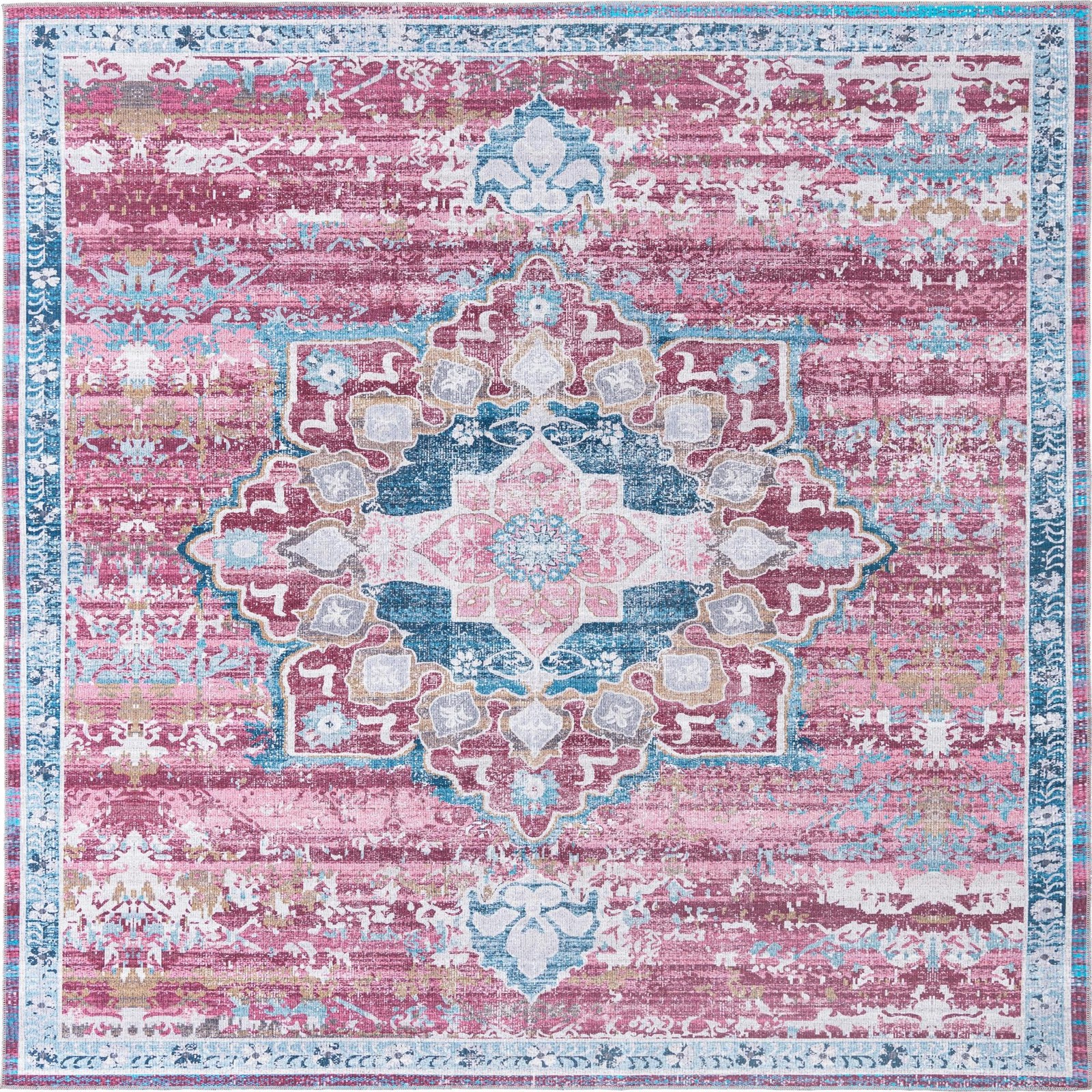 10' 6 x 10' 6 Rideout · Border Washable Rug