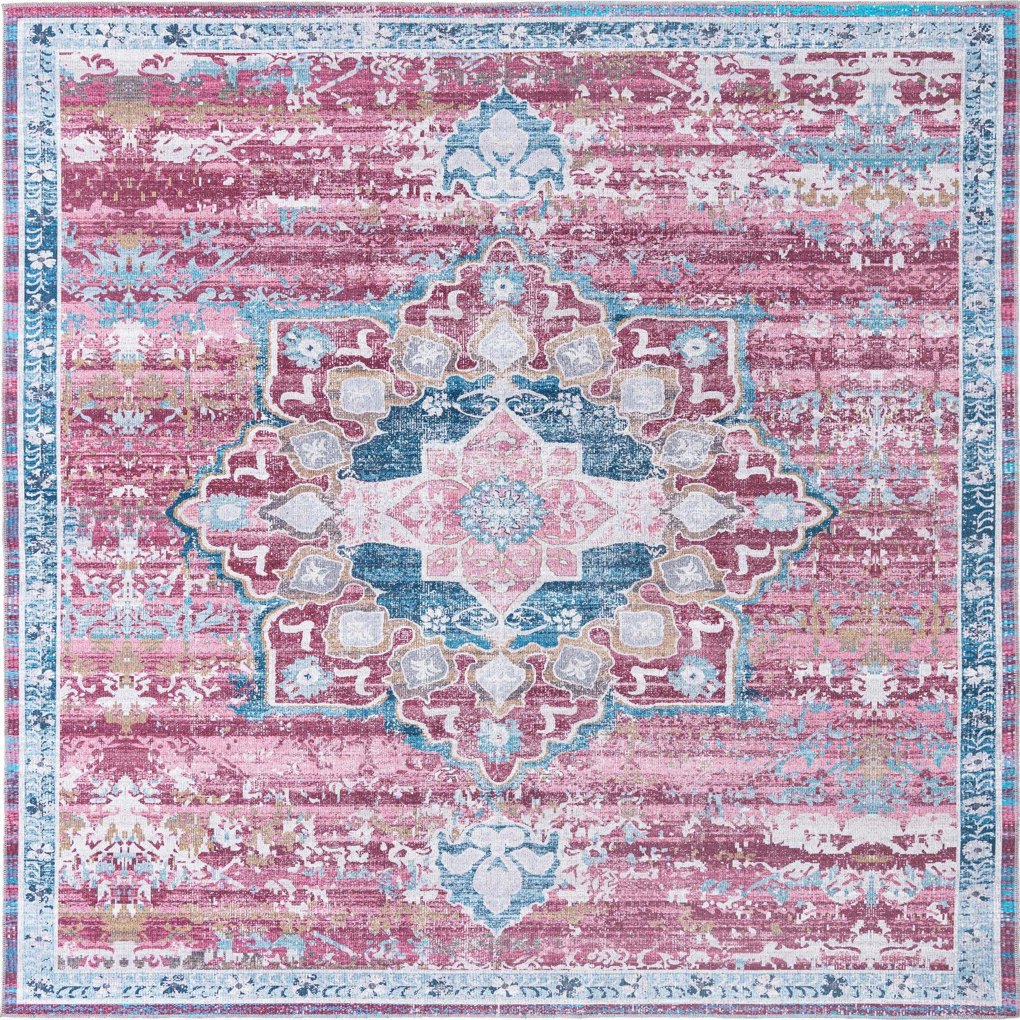 10' 6 x 10' 6 Rideout · Border Washable Rug