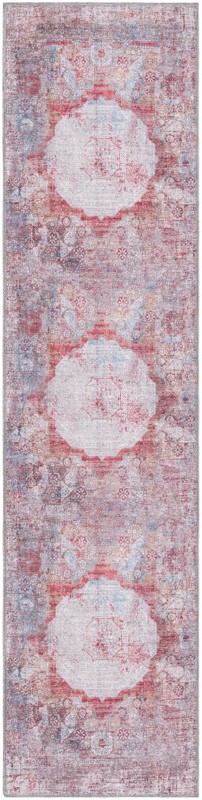 2' x 8' Fallowfield · Medallion Washable Rug, multi