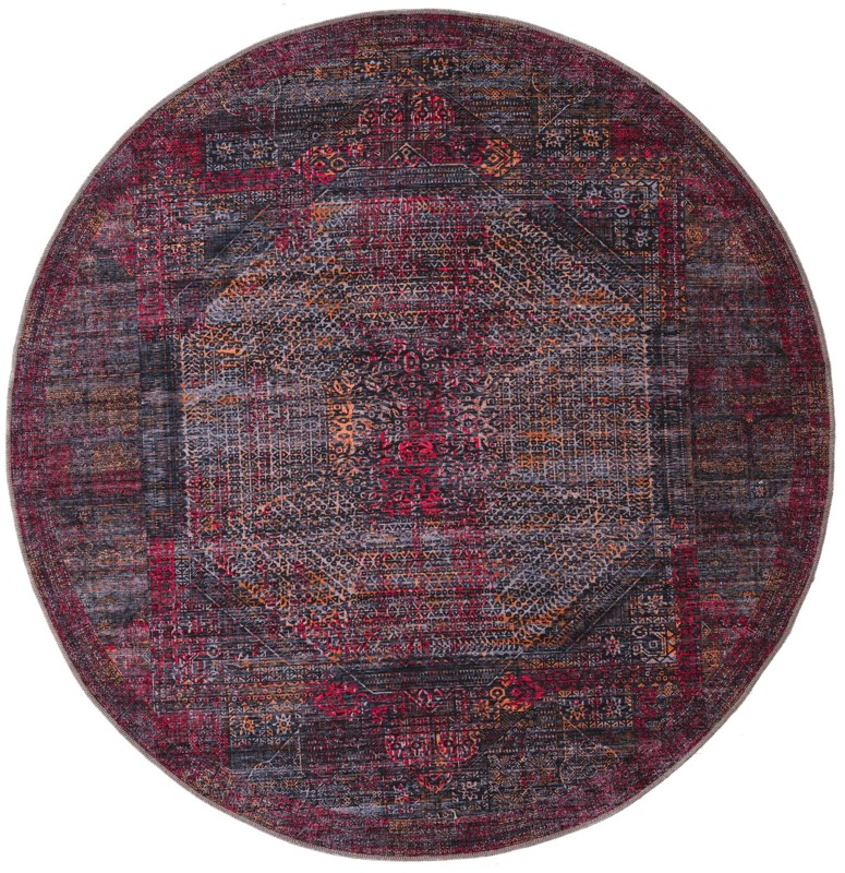 7' 3 x 7' 3 Osier · Border Washable Rug