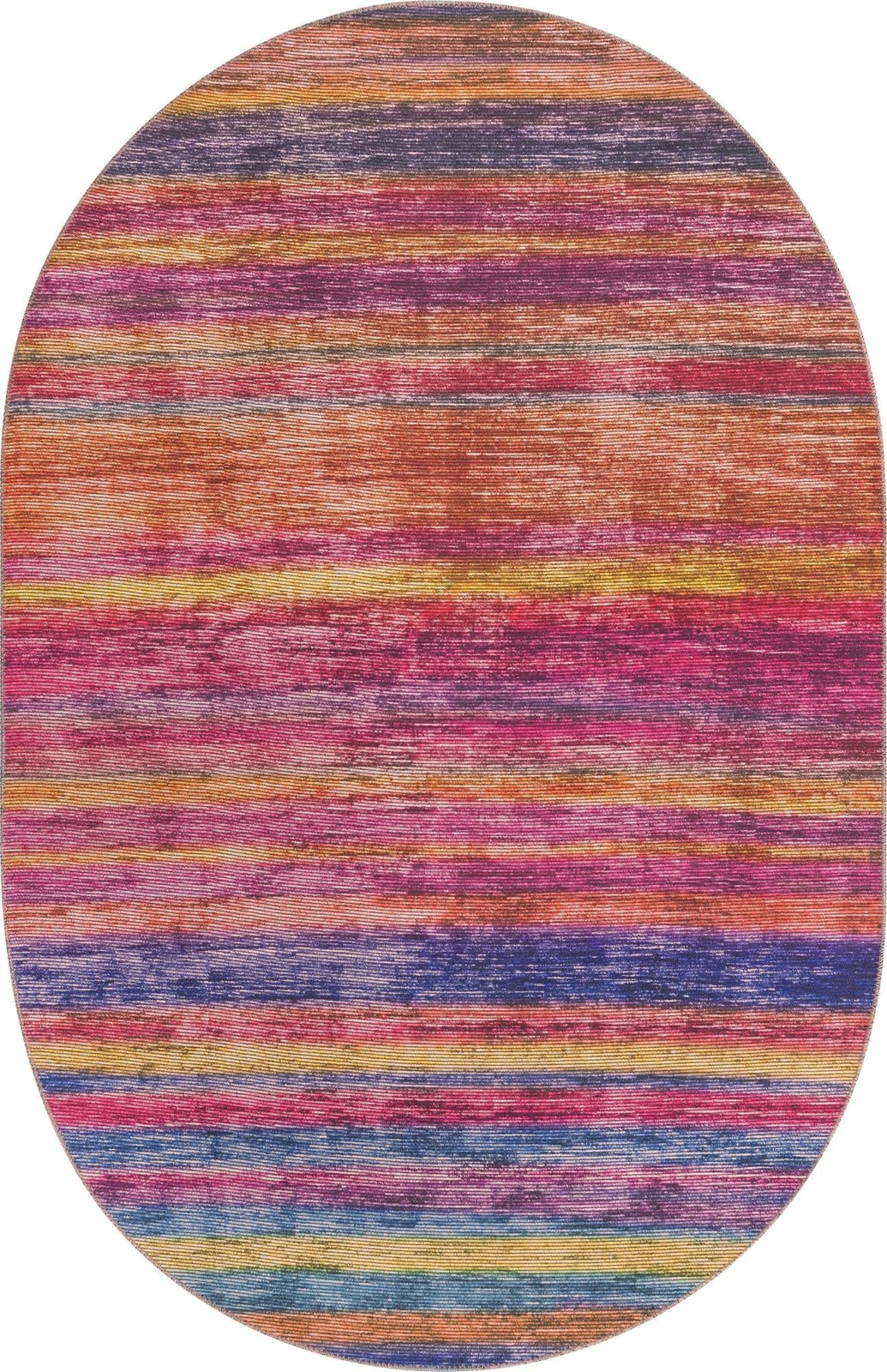 5' x 8' Prewitt · Striped rug, multi