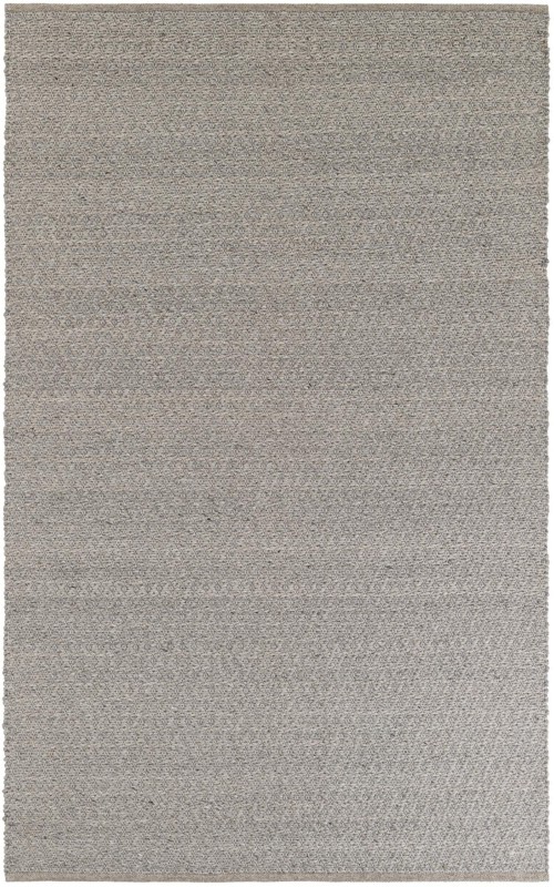 5' 1 x 8' Vetch · Solid Wool Rug, gray