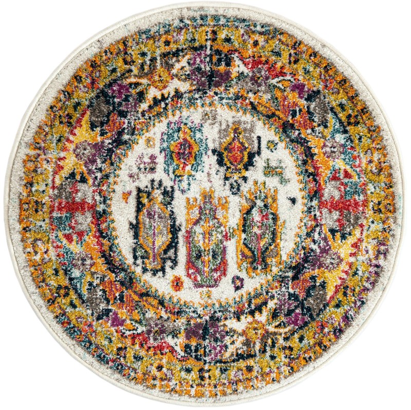 Cullen · Border rug, ivory