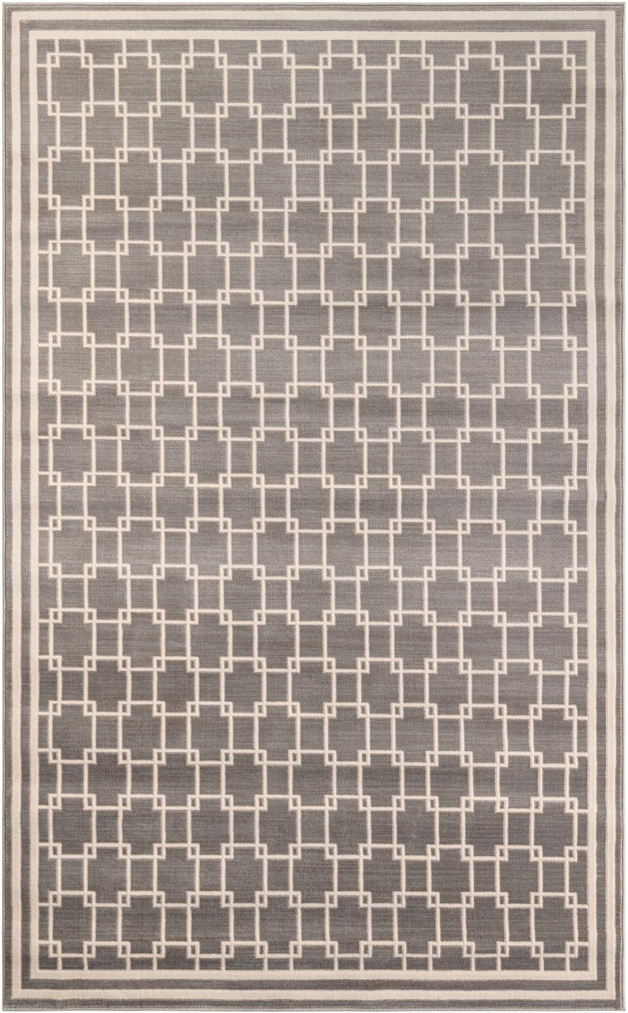 5' x 8' Aubade · Border rug