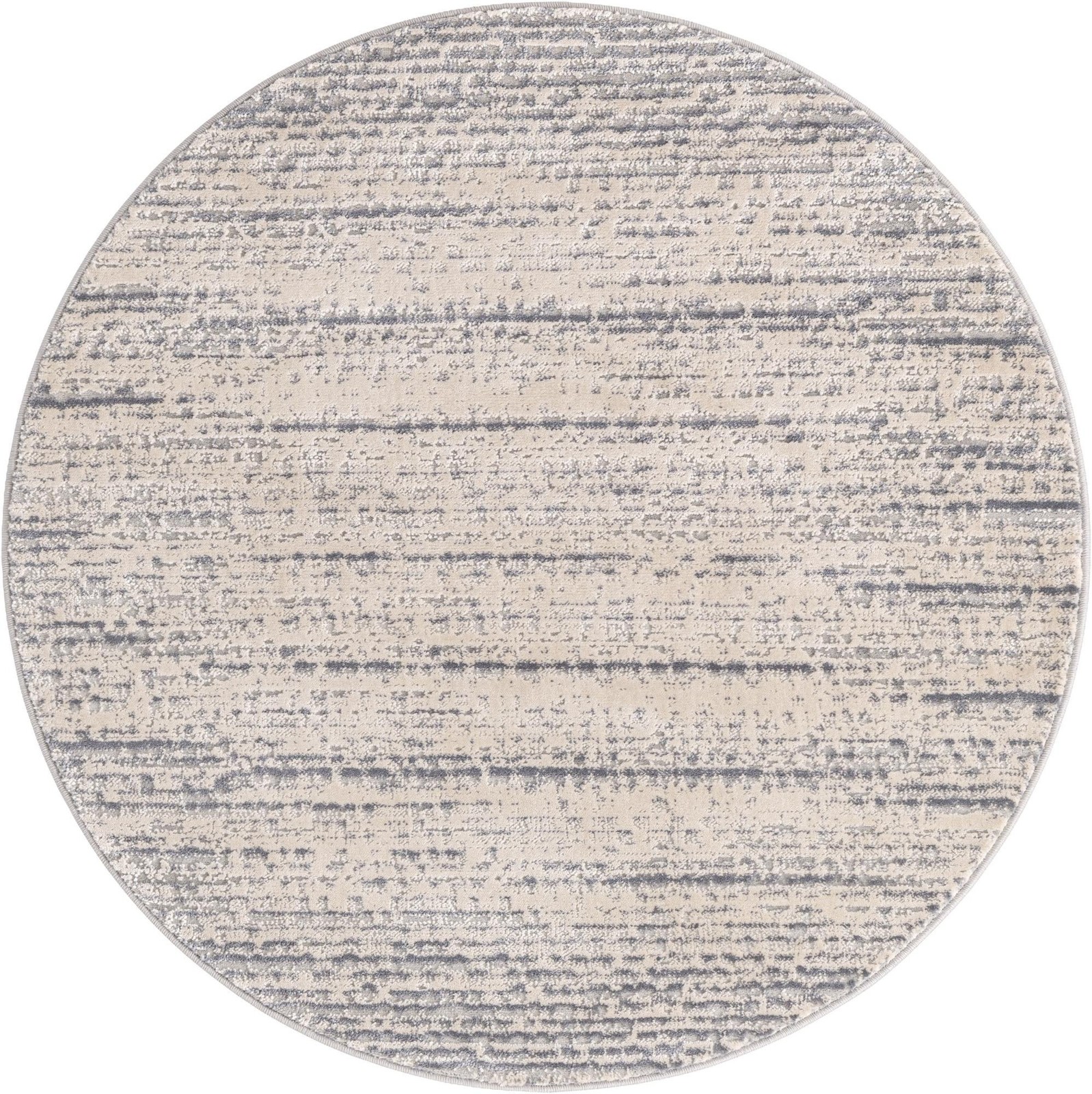 4' x 4' Tate · Abstract rug, cream