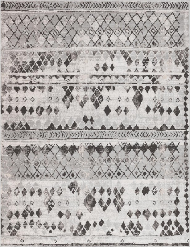 9' x 12' 2 Collier · Diamond rug