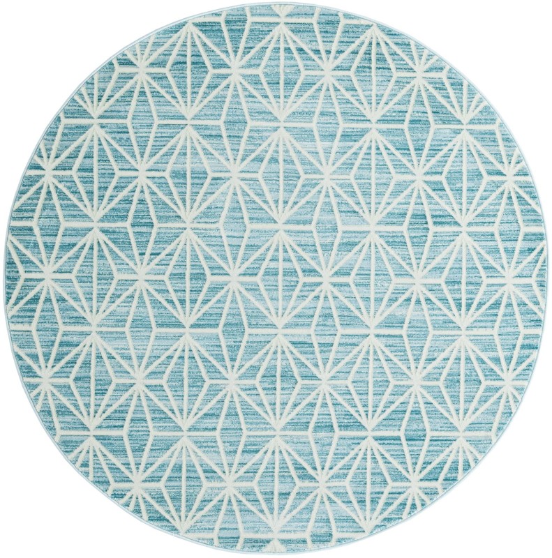 5' 3 x 5' 3 Deerbrush · Diamond rug