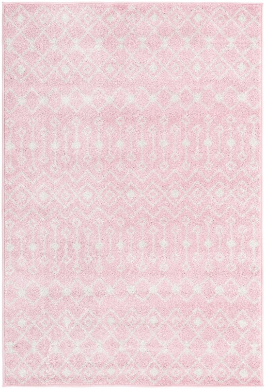 4' x 6' Boswell · Chevron rug, pink
