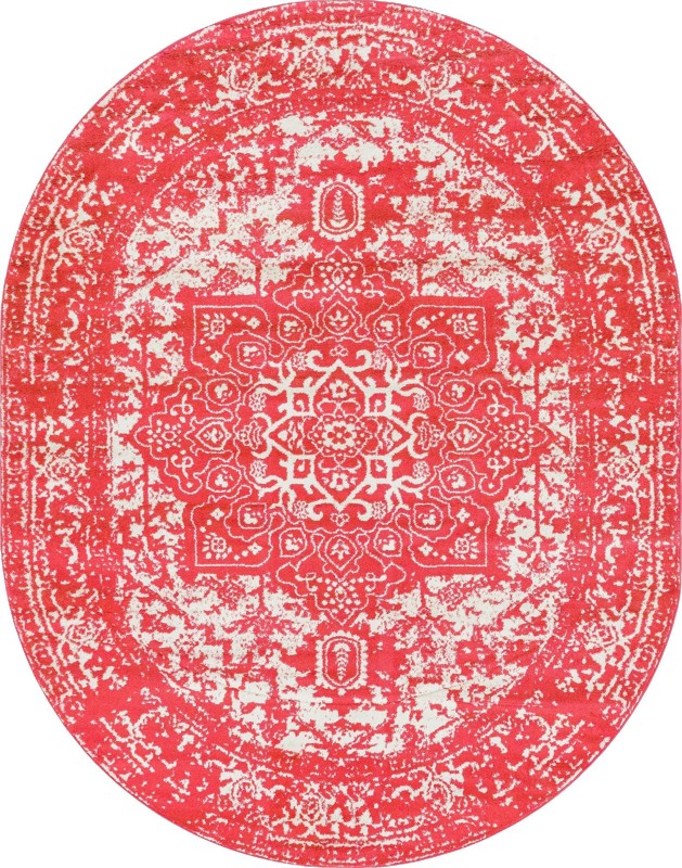 Birch · Border rug, pink