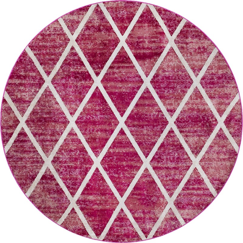 7' x 7' Bromley · Diamond rug