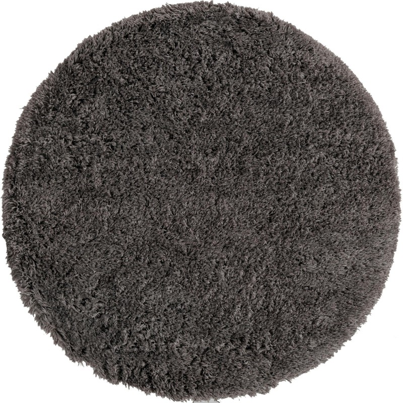 Hawksley · Solid shag rug, slate grey
