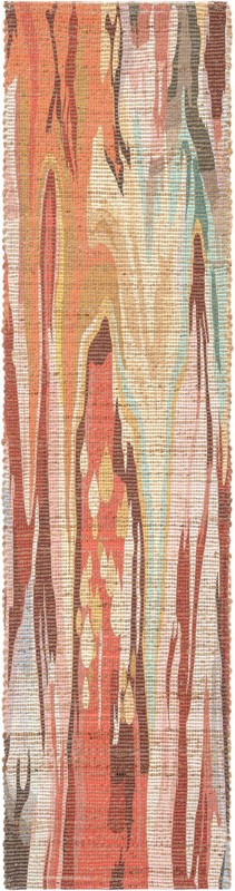 2' 2 x 8' Dusk · Abstract rug, multi