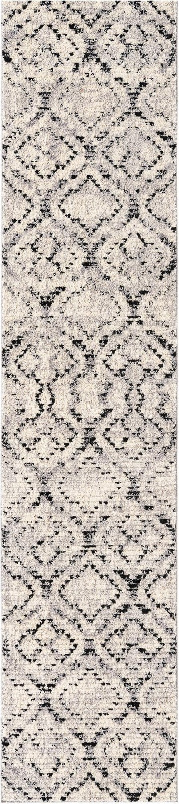 2' 7 x 12' Tilden · Diamond rug, ivory