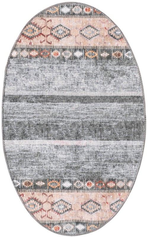 Dalton · Border Washable Rug, green