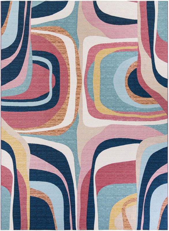 10' x 14' Danforth · Abstract Outdoor Rug
