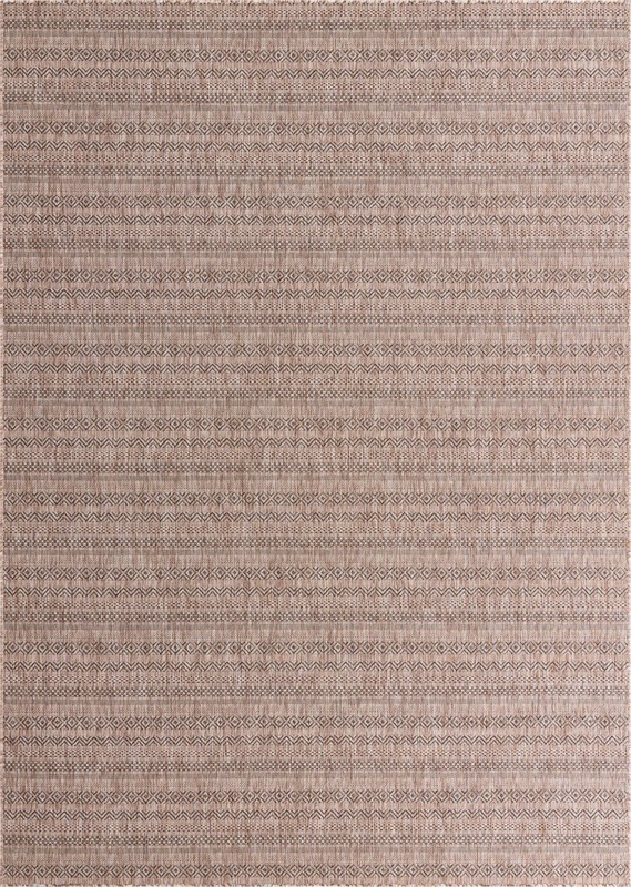 7' 10 x 11' Merlin · Geometric Outdoor Rug, natural