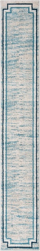Isham · Border rug, blue