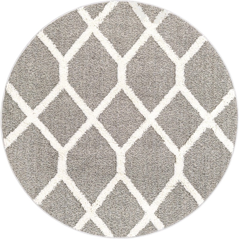 Kirkwood · Diamond rug, gray