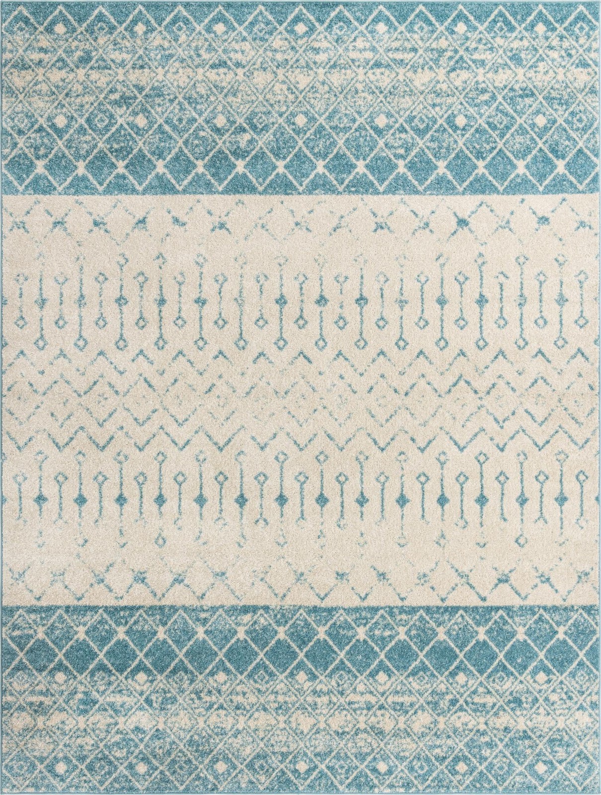9' x 12' Vernon · Chevron rug
