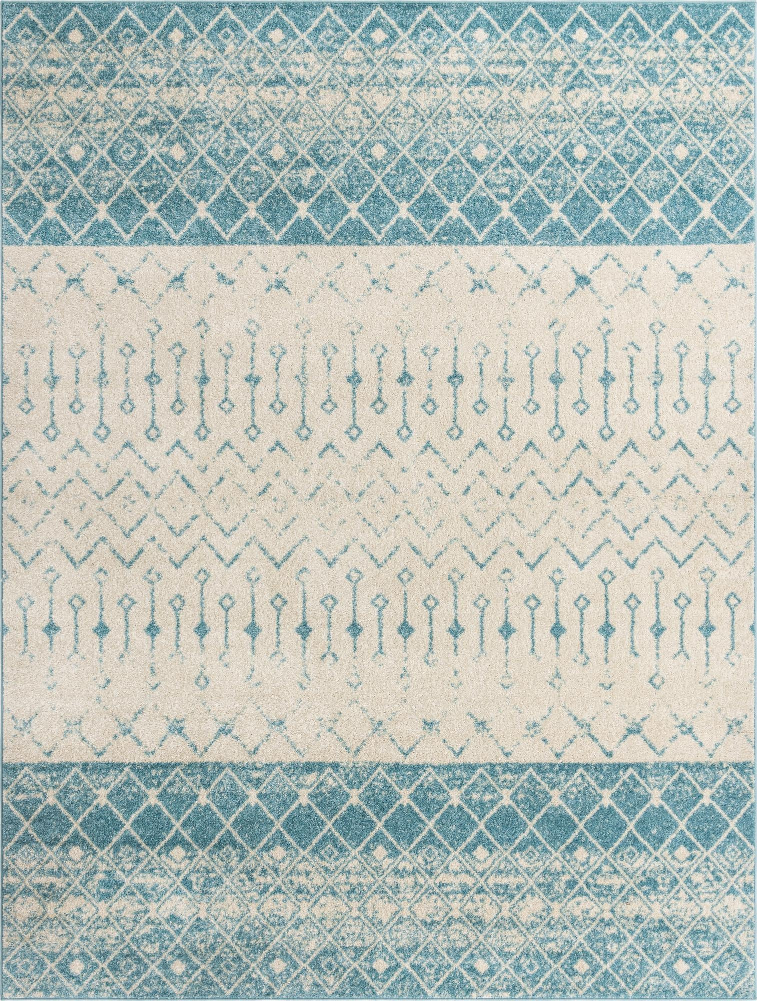 9' x 12' Vernon · Chevron rug