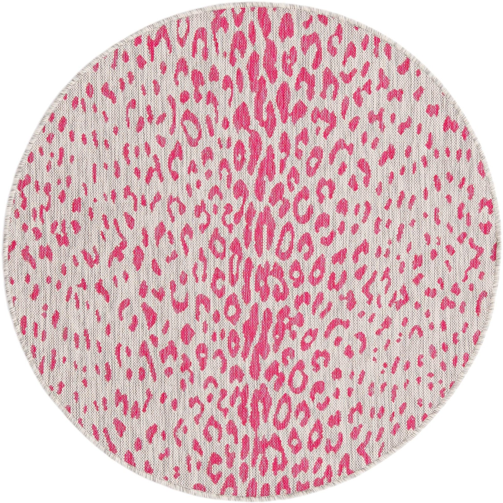 4' x 4' Winterberry · Animal print Outdoor Rug