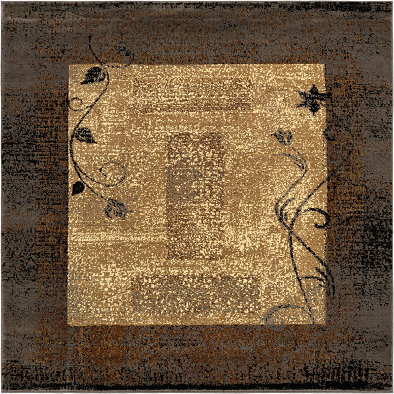 Keller · Border rug, beige