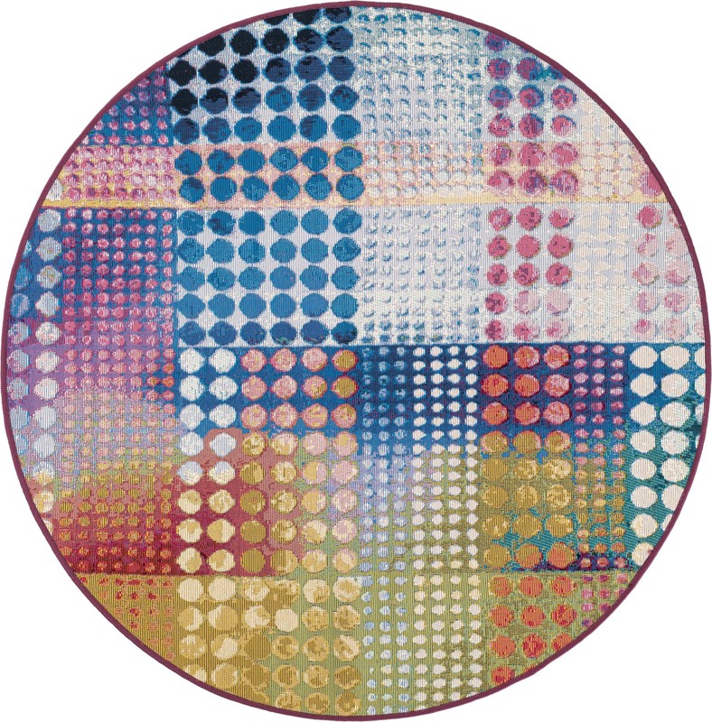 4' x 4' Maxwell · Abstract Outdoor Rug