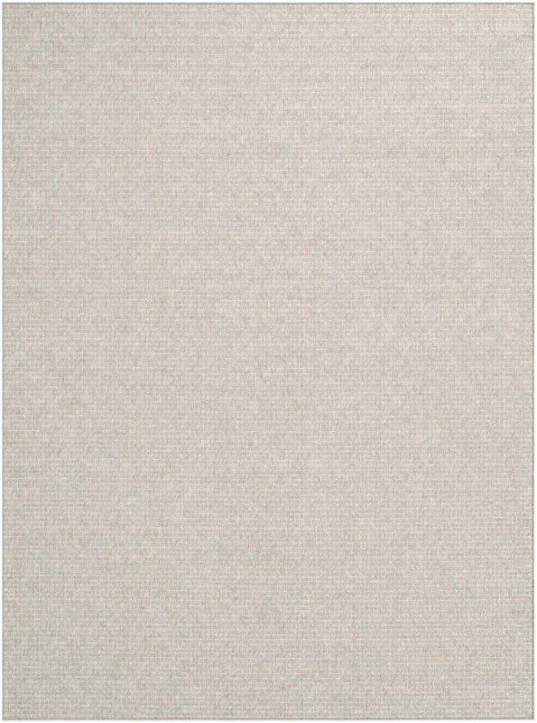 10' x 13' Loam · Checkered Outdoor Rug, gray