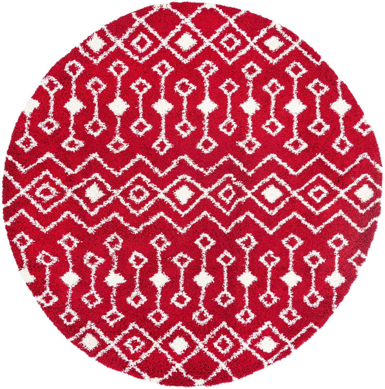 10' x 10' Bayley · Chevron Shag Rug