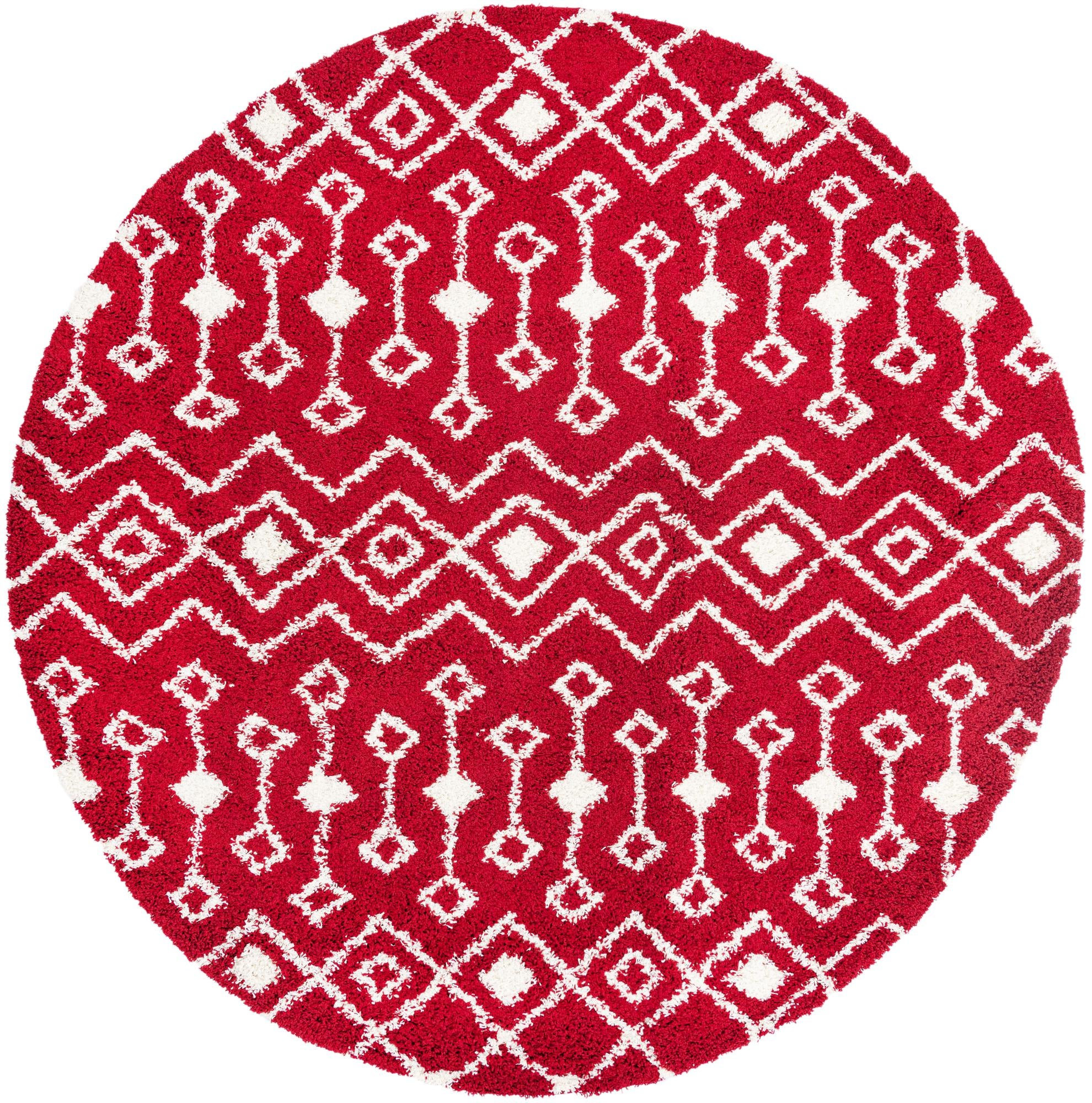10' x 10' Bayley · Chevron Shag Rug