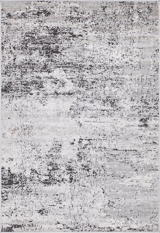 Dalrymple · Abstract rug, gray and ivory