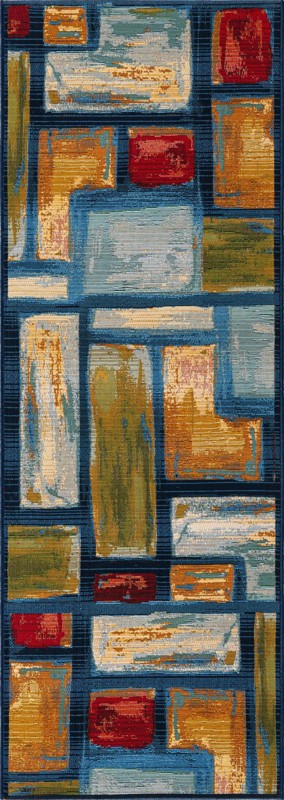 2' x 6' Lomax · Abstract Outdoor Rug
