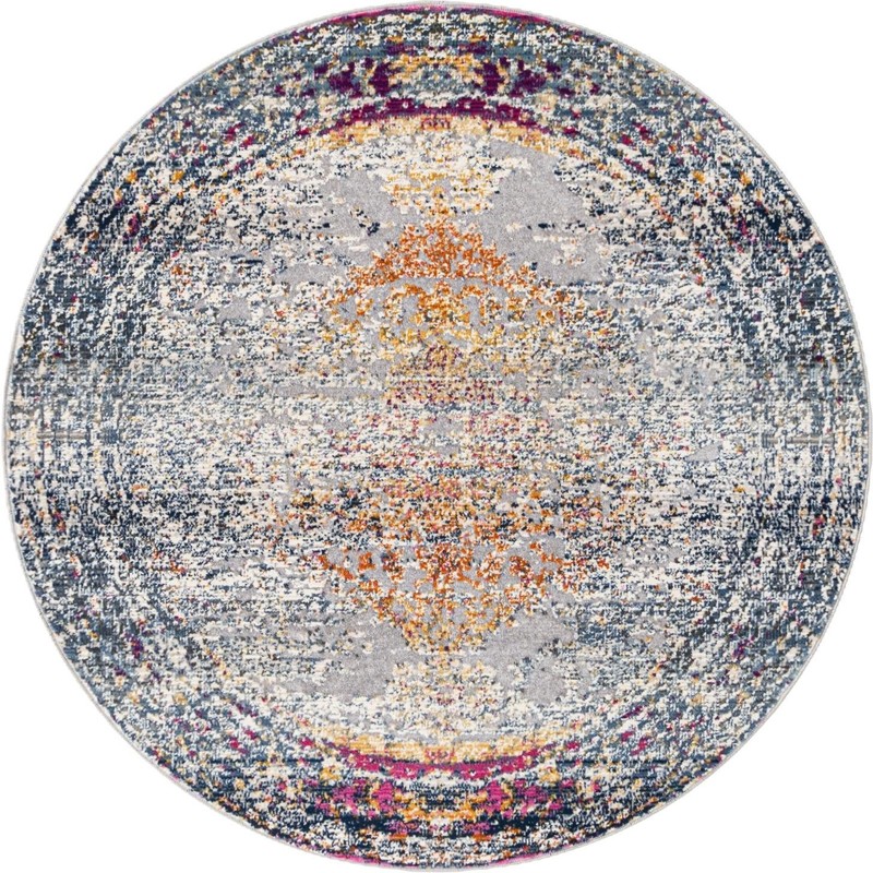 Egret · Border rug, grey