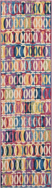 2' 7 x 10' Lomax · Abstract Outdoor Rug