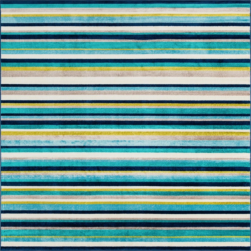 10' x 10' Vernal · Striped rug