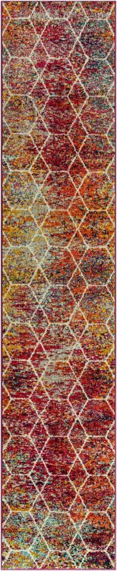 2' x 10' Galloway · Lattice rug
