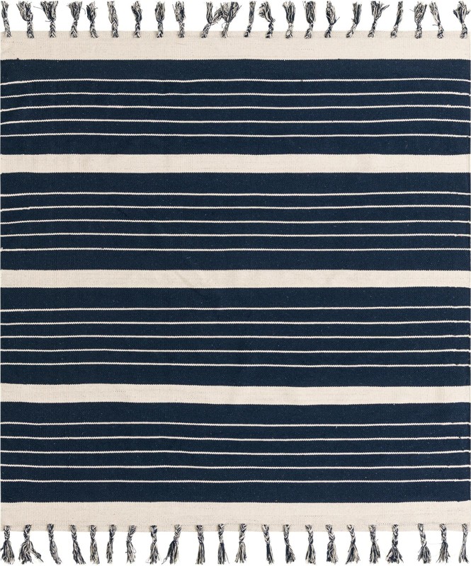 7' 1 x 7' 1 Ottley · Lines Chindi Rug