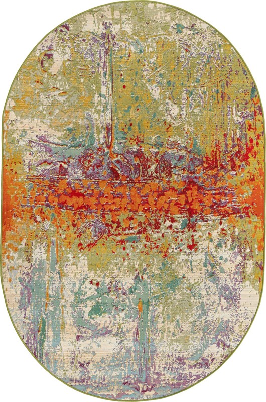 5' x 8' Lomax · Abstract Outdoor Rug