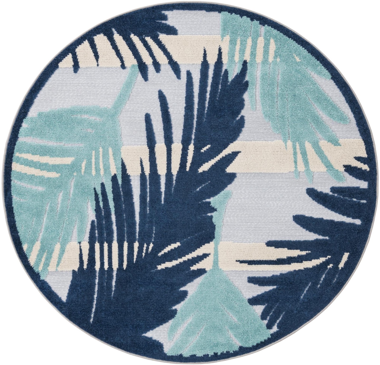 5' 3 x 5' 3 Fargo · Abstract Outdoor Rug