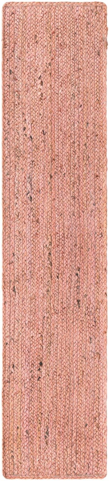 1' 2 x 6' 1 Marlin · Braided Braided Jute Rug, light pink