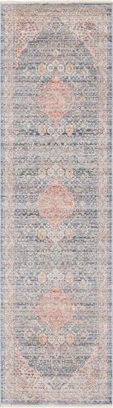 Meridian · Border rug, blue